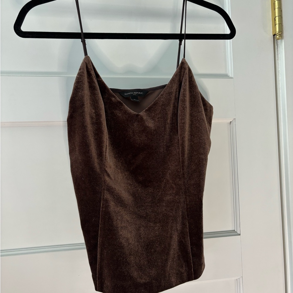 Banana Republic Brown Fitted Camisole